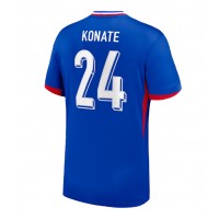 Frankreich Ibrahima Konate #24 Fußballbekleidung Heimtrikot EM 2024 Kurzarm